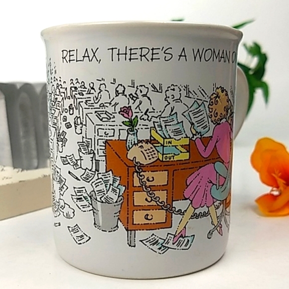 Woman on the job vtg Hallmark mug - Picture 4 of 8